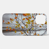 Coques Case-Mate iPhone Feuilles d'automne feuilles de forêt tombées (Verso (horizontal))
