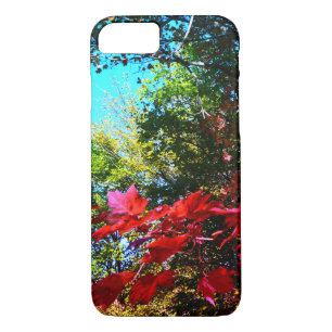 Case-Mate iPhone Case Feuilles d'automne japonais rose rouge