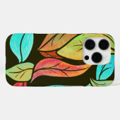 Coques Case-Mate iPhone Feuilles d'automne motif (Verso (horizontal))