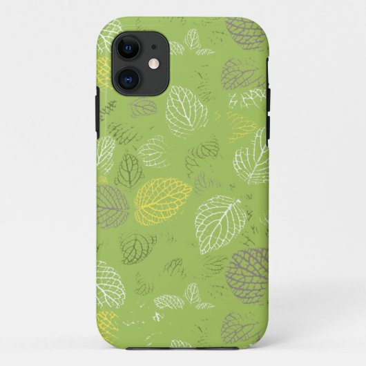 Coques Case-Mate iPhone Feuilles d'automne Motif 6 (Dos)