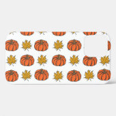 Coques Case-Mate iPhone Feuilles d'automne : Motif Citrouille à main (Verso (horizontal))