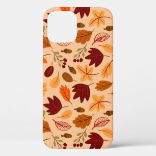 Case-Mate iPhone Case Feuilles d'automne, motif simple et enfantin.