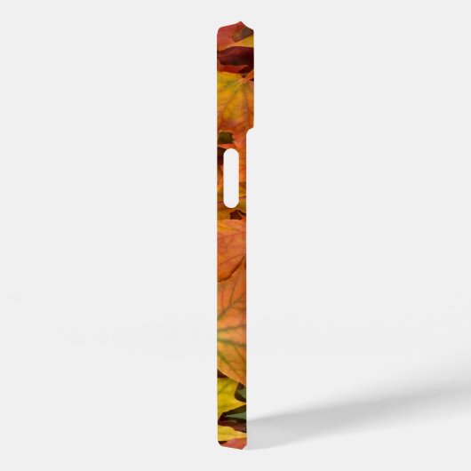 Coques Case-Mate iPhone Feuilles d'automne Personnaliser le nom ou le text (Verso / Droite)