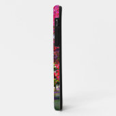 Coques Case-Mate iPhone Feuilles d'automne rose impressionniste (Dos/Gauche)