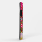 Coques Case-Mate iPhone Feuilles d'automne rose impressionniste (Dos/Droite)