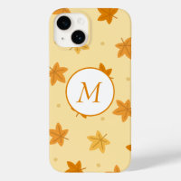 Feuilles d'automne vintage rétro motif