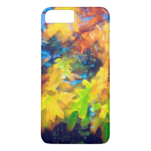 Case-Mate iPhone Case Feuilles de chêne noir soufflant dans le vent
