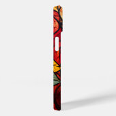 Coques Case-Mate iPhone feuilles de chute en vitrail mignon (Verso / Droite)