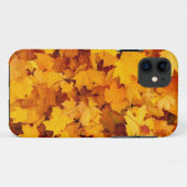 Coques Case-Mate iPhone Feuilles de érable jaune d'automne (Dos (Horizontal))