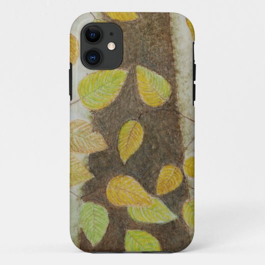 Coques Case-Mate iPhone Feuilles de hêtre (Dos)
