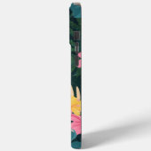 Coques Case-Mate iPhone Feuilles de jungle tropicale (Verso / Gauche)