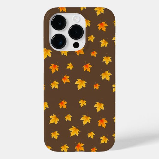 Coques Case-Mate iPhone Feuilles de l'érable automne (Verso)