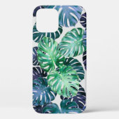 Coques Case-Mate iPhone Feuilles de Monstera Tropical (Verso)
