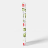Coques Case-Mate iPhone Feuilles de palmier botaniques Monogramme Rose Mod (Verso / Gauche)
