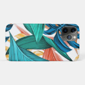 Coques Case-Mate iPhone Feuilles de palmier exotiques tropicales (Dos (Horizontal))