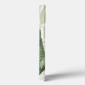 Coques Case-Mate iPhone Feuilles De Palmiers Avec Oiseau Blanc (Verso / Droite)