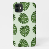 Coques Case-Mate iPhone Feuilles de palmiers, Feuilles verts, Motif tropic (Dos)