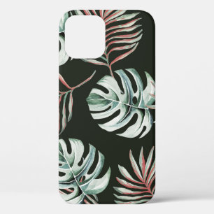 Case-Mate iPhone Case Feuilles de palmiers, monstère : aquarelle tropica