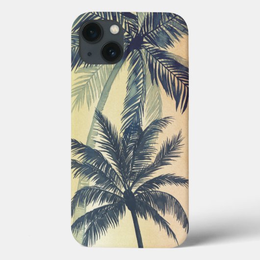 Coques Case-Mate iPhone Feuilles de palmiers tropicaux (Verso)