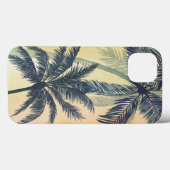 Coques Case-Mate iPhone Feuilles de palmiers tropicaux (Verso (horizontal))