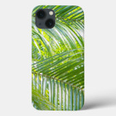 Coques Case-Mate iPhone Feuilles de palmiers tropicaux (Verso)