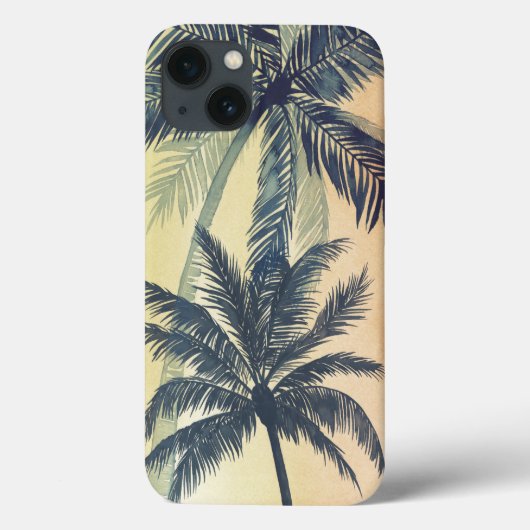 Coques Case-Mate iPhone Feuilles de palmiers tropicaux (Verso)