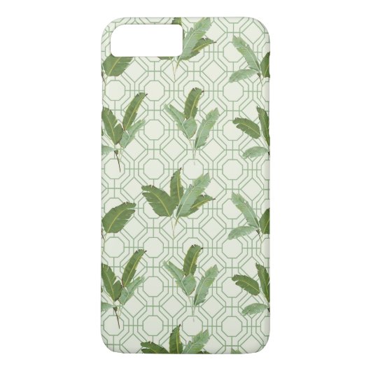 Coques Case-Mate iPhone Feuilles de palmiers tropicaux (Dos)