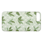Coques Case-Mate iPhone Feuilles de palmiers tropicaux (Dos (Horizontal))