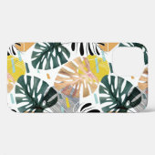Coques Case-Mate iPhone Feuilles de palmiers tropicaux : éléments décorati (Verso (horizontal))
