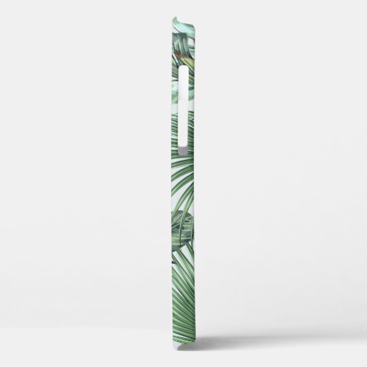 Coques Case-Mate iPhone Feuilles de palmiers tropicaux, monstère, feuille  (Verso / Gauche)