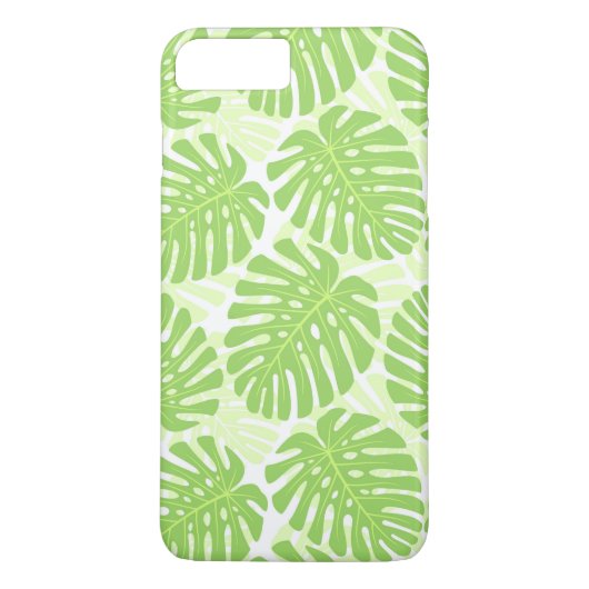 Coques Case-Mate iPhone Feuilles De Plante Tropical - Monstera Motif (Dos)