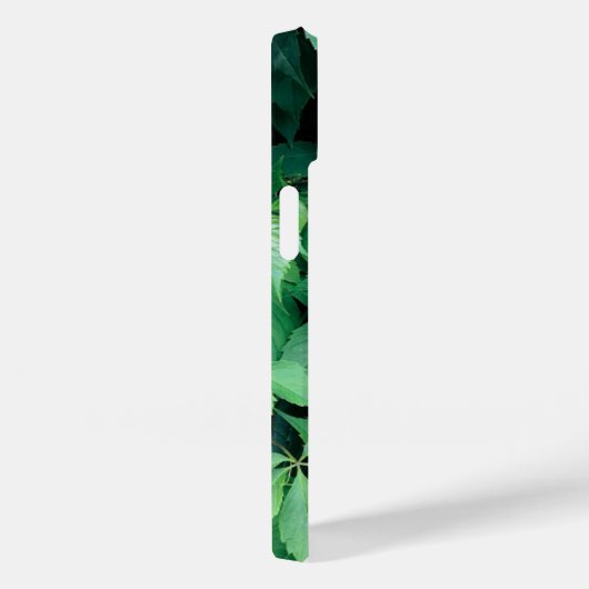 Coques Case-Mate iPhone Feuilles de raisins verts (Verso / Droite)