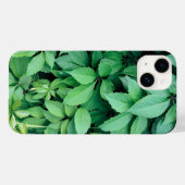 Coques Case-Mate iPhone Feuilles de raisins verts (Verso (horizontal))