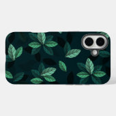 Coques Case-Mate iPhone Feuilles de vert (Verso (horizontal))