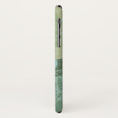 Coques Case-Mate iPhone Feuilles dénaturés tropicaux (Dos/Gauche)