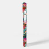 Coques Case-Mate iPhone Feuilles d'été exotiques et colorés (Verso / Gauche)