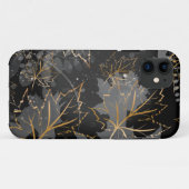 Coques Case-Mate iPhone Feuilles Dorées 5 (Dos (Horizontal))