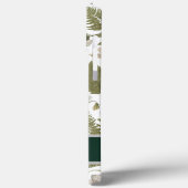 Coques Case-Mate iPhone Feuilles et fleurs luxuriants modernes (Verso / Gauche)