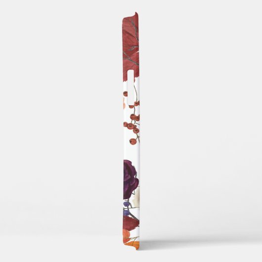 Coques Case-Mate iPhone Feuilles et Roses de l'automne (Verso / Droite)