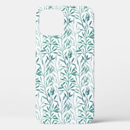 Coques Case-Mate iPhone Feuilles et succursales transparents (Verso)
