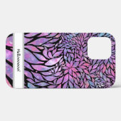 Coques Case-Mate iPhone feuilles impressionnistes Abstraits (Verso (horizontal))