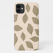 Coques Case-Mate iPhone Feuilles motif mignons (Dos)