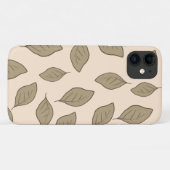Coques Case-Mate iPhone Feuilles motif mignons (Dos (Horizontal))