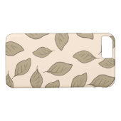 Coques Case-Mate iPhone Feuilles motif mignons (Dos (Horizontal))