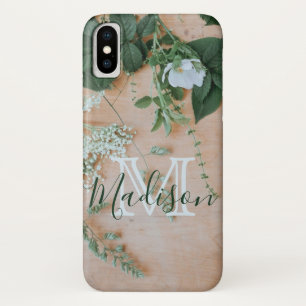 Case-Mate iPhone Case Feuilles naturelles Cool vert du bois de fleurs No