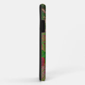 COQUES Case-Mate iPhone "FEUILLES/ROSE, VIOLET, OR ET VERT/TEXTU EN CALME (Dos/Droite)