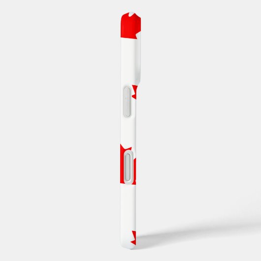 Coques Case-Mate iPhone Feuilles rouges (Verso / Droite)