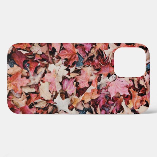 Coques Case-Mate iPhone Feuilles séchés (Verso (horizontal))