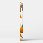 Coques Case-Mate iPhone Feuilles Silhouette : aquarelle, PA sans fil numér (Verso / Gauche)