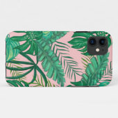 Coques Case-Mate iPhone Feuilles Tropicales (Dos (Horizontal))
